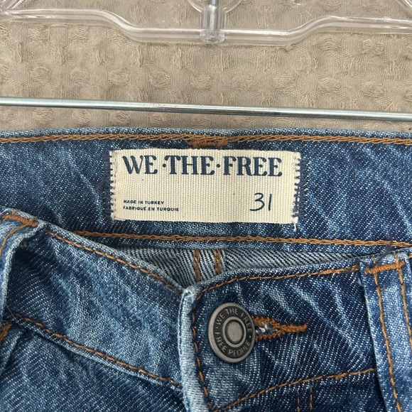 We The Free Light Blue Flare Jeans - Picture 3 of 6